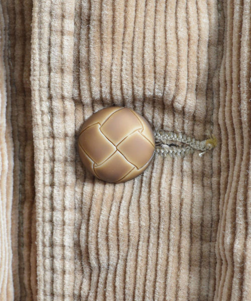 NYUZELESS(ニューズレス)の「【NYUZELESS】CORDUROY COVER ALL DOWN JACKET WITH DOWN LINER(カバーオール・メンズ・ブラック/ベージュ・1/2)」の14枚目の写真