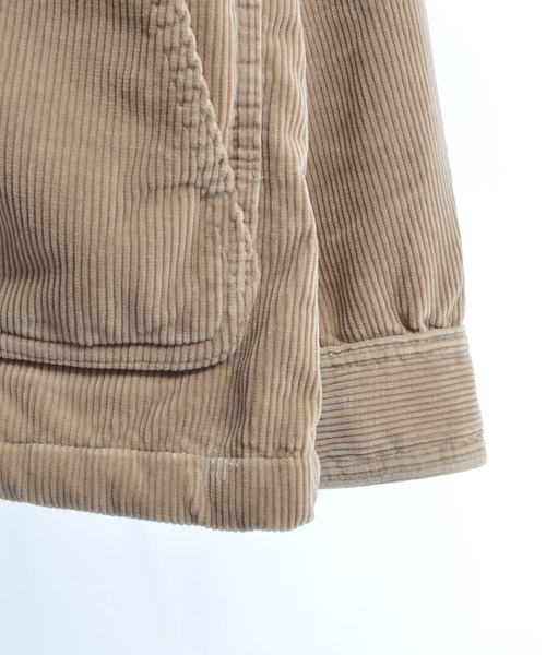NYUZELESS(ニューズレス)の「【NYUZELESS】CORDUROY COVER ALL DOWN JACKET WITH DOWN LINER(カバーオール・メンズ・ブラック/ベージュ・1/2)」の12枚目の写真