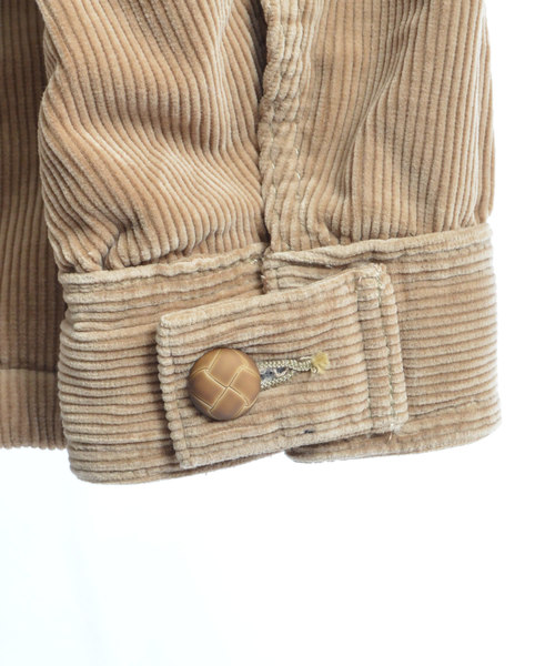 NYUZELESS(ニューズレス)の「【NYUZELESS】CORDUROY COVER ALL DOWN JACKET WITH DOWN LINER(カバーオール・メンズ・ブラック/ベージュ・1/2)」の16枚目の写真