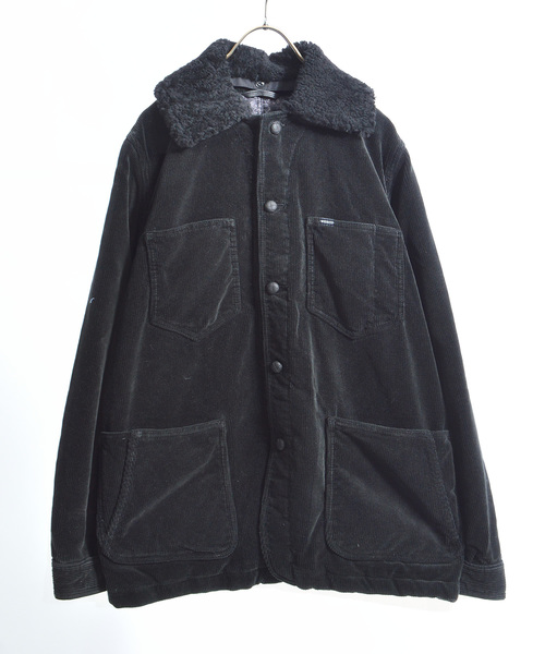 NYUZELESS(ニューズレス)の「【NYUZELESS】CORDUROY COVER ALL DOWN JACKET WITH DOWN LINER(カバーオール・メンズ・ブラック/ベージュ・1/2)」の21枚目の写真