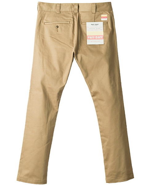 PAYDAY(ペイデイ)の「【PAYDAY】 /BASIC CHINO PANTS(チノパンツ・メンズ・ブラック/ベージュ/ネイビー・32/30)」の5枚目の写真
