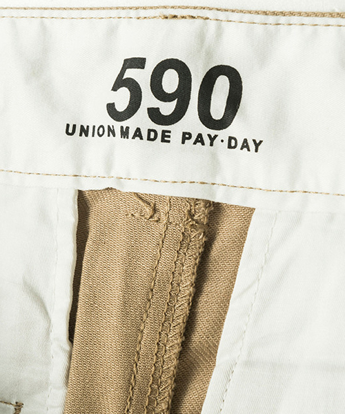 PAYDAY(ペイデイ)の「【PAYDAY】 /BASIC CHINO PANTS(チノパンツ・メンズ・ブラック/ベージュ/ネイビー・32/30)」の9枚目の写真