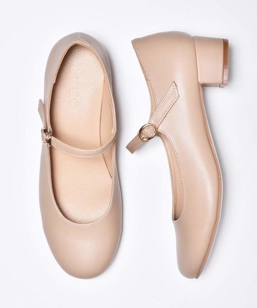 SVEC（シュベック）の「メリージェーン  Mary Jane / ストラップ パンプス（パンプス・レディース・ブラック/ブラック系その他2/ブラック系その他/レッド/ベージュ/ブラウン系その他/ブラック系その他3/ベージュ系その他/ホワイト/シルバー・39/38/35/36/37/40）」の7枚目の写真