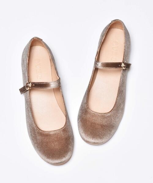 SVEC(シュベック)の「SVEC / シュベック Mary Jane Strap Pumps メリージェーン ストラップ パンプス(パンプス)」|ベージュ系その他