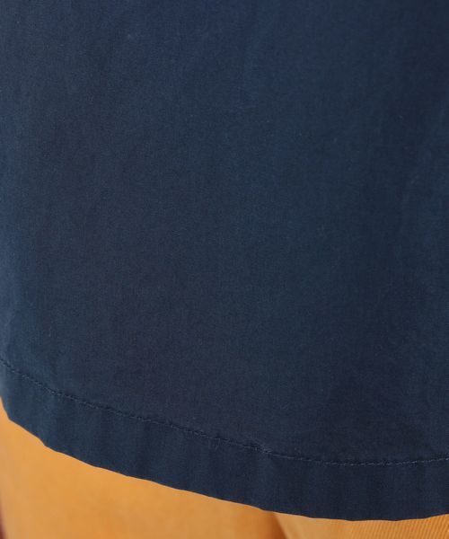 sabstreet my standard(サブストリートマイスタンダード)の「タイプライターハイネックブラウス【大きいサイズ対応】【9号(M)~19号(5L)】(シャツ/ブラウス・レディース・ネイビー/オフホワイト・9号/19号/15号)」の13枚目の写真