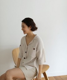 TODAYFUL | オーバーシャツニット(シャツ/ブラウス)