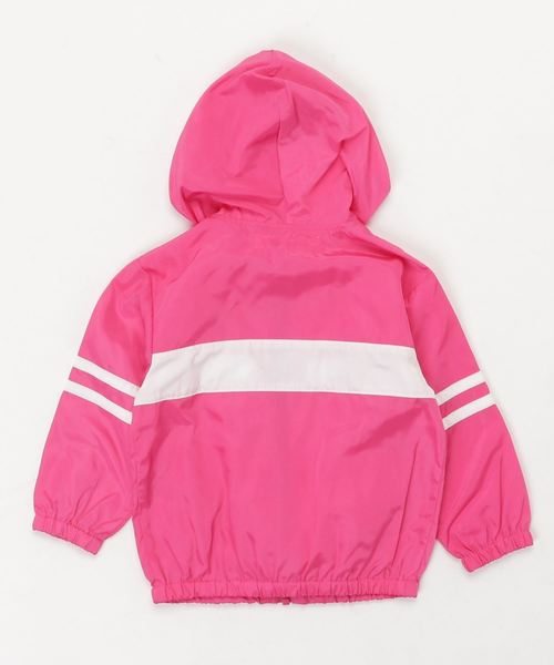 にゃー（ニャー）の「S にゃーウインドブレーカー（ブルゾン・キッズ・ブラック/ネイビー/ピンク・L size/M size）」の4枚目の写真