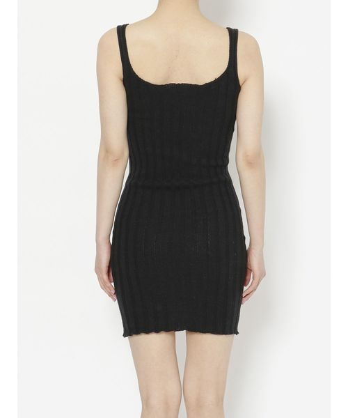 GYDA（ジェイダ）の「フロントボタンニットワンピース（ワンピース・レディース・ブラック/ピンク/ベージュ・FREE）」の15枚目の写真