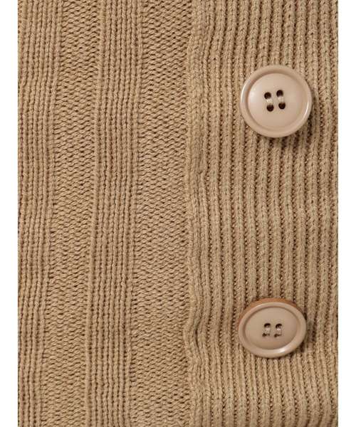 GYDA（ジェイダ）の「フロントボタンニットワンピース（ワンピース・レディース・ブラック/ピンク/ベージュ・FREE）」の20枚目の写真