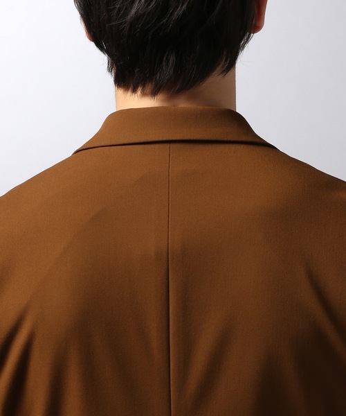EDIFICE（エディフィス）の「ストレッチギャバ 2ボタンジャケット（テーラードジャケット・メンズ・ブラウン系その他/カーキ/ブルー系その他/ブラック・SMALL/MEDIUM/LARGE/X-LARGE）」の5枚目の写真