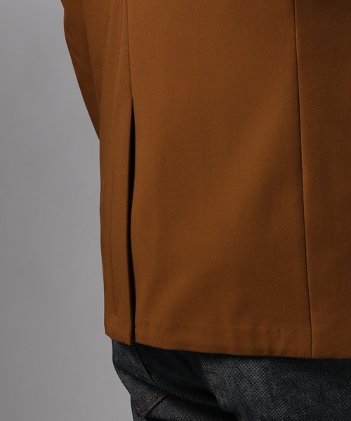 EDIFICE（エディフィス）の「ストレッチギャバ 2ボタンジャケット（テーラードジャケット・メンズ・ブラウン系その他/カーキ/ブルー系その他/ブラック・SMALL/MEDIUM/LARGE/X-LARGE）」の11枚目の写真
