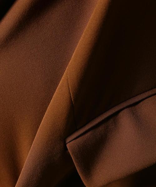 EDIFICE（エディフィス）の「ストレッチギャバ 2ボタンジャケット（テーラードジャケット・メンズ・ブラウン系その他/カーキ/ブルー系その他/ブラック・SMALL/MEDIUM/LARGE/X-LARGE）」の14枚目の写真
