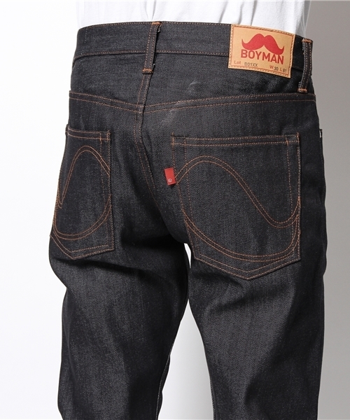 WHO'S WHO gallery（フーズフーギャラリー）の「【BOY MAN】B01XX（デニムパンツ・メンズ・インディゴブルー・32/30/29）」の8枚目の写真