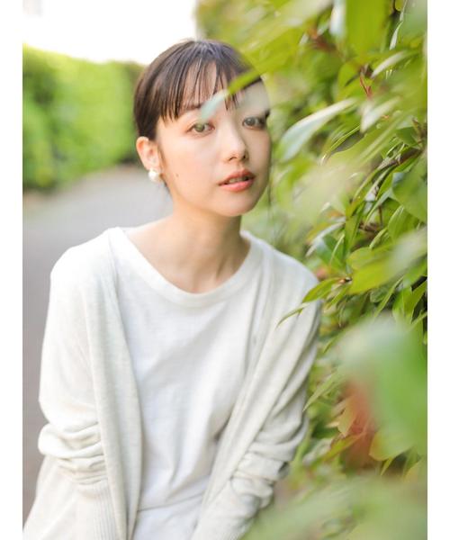 CRAFT STANDARD BOUTIQUE（クラフトスタンダードブティック）の「麻混ニットロングカーディガン○★（カーディガン/ボレロ・レディース・ネイビー/ホワイト系その他/グレー系その他/グレー系その他2・M/L）」の16枚目の写真