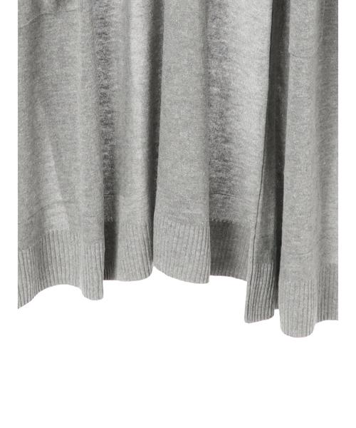 CRAFT STANDARD BOUTIQUE（クラフトスタンダードブティック）の「麻混ニットロングカーディガン○★（カーディガン/ボレロ・レディース・ネイビー/ホワイト系その他/グレー系その他/グレー系その他2・M/L）」の19枚目の写真