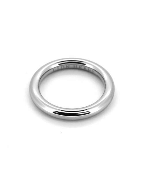 LION HEART（ライオンハート）の「【限定展開】LH-1 チューブリング/サージカルステンレス316L（金属アレルギー対応）（リング・メンズ・ブラック/シルバー/ゴールド・#17/#19/#15/#13/#21）」の4枚目の写真