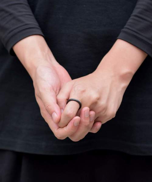 ライオンズ×TENSHODO ハートとLのチャーム付きチェーン指輪 ライオンズ×TENSHODO ハートとLのチャーム付きチェーン指輪