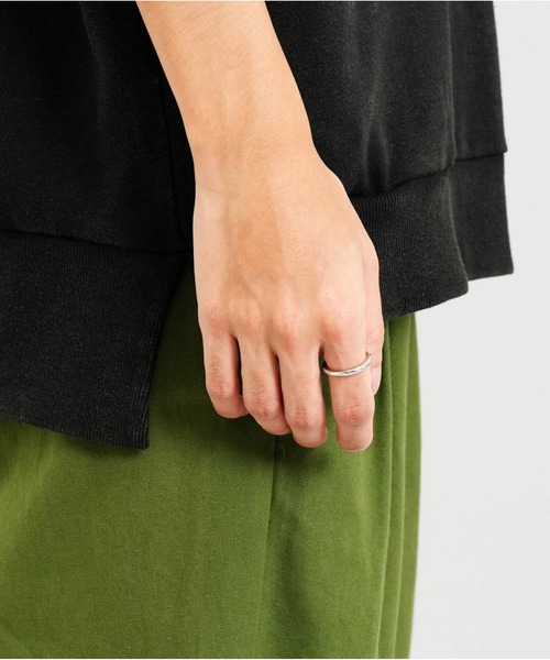 LION HEART（ライオンハート）の「【限定展開】LH-1 チューブリング/サージカルステンレス316L（金属アレルギー対応）（リング・メンズ・ブラック/シルバー/ゴールド・#17/#19/#15/#13/#21）」の10枚目の写真