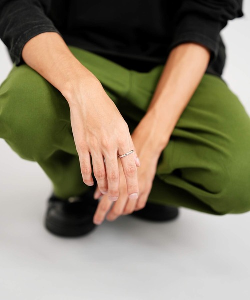 LION HEART（ライオンハート）の「【限定展開】LH-1 チューブリング/サージカルステンレス316L（金属アレルギー対応）（リング・メンズ・ブラック/シルバー/ゴールド・#17/#19/#15/#13/#21）」の12枚目の写真