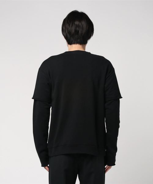 RtA（アールティーエー）の「RTA(アールティーエー) Layered　Tops（Tシャツ/カットソー・メンズ・ブラック・SMALL/MEDIUM）」の3枚目の写真