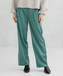 UNITED TOKYO | サテンサイドタックパンツ(その他パンツ)