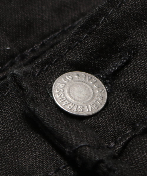 Levi's(リーバイス)の「LEVI'S/リーバイス SKINNY FIT JEANS スキニーデニム(デニムパンツ・メンズ・ブラック/ダークインディゴブルー/ブルー/ブラック系その他・30inch/34inch/33inch/32inch/36inch/38inch/31inch/29inch/28inch/35inch)」の6枚目の写真