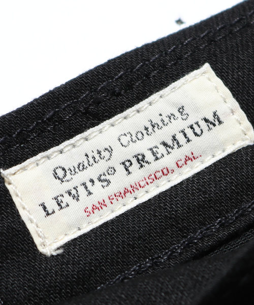 Levi's(リーバイス)の「LEVI'S/リーバイス SKINNY FIT JEANS スキニーデニム(デニムパンツ・メンズ・ブラック/ダークインディゴブルー/ブルー/ブラック系その他・30inch/34inch/33inch/32inch/36inch/38inch/31inch/29inch/28inch/35inch)」の8枚目の写真