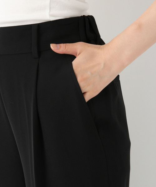 GLOBAL WORK（グローバルワーク）の「3EASY Wクロスワイドパンツ/846523（その他パンツ・レディース・ブラック/ベージュ/ネイビー・LARGE/MEDIUM）」の13枚目の写真