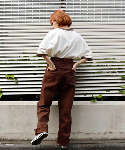 VANNIE U（ヴァニーユー）の「VANNIE U ハイウエストデニムパンツ（デニムパンツ・レディース・ブラック/ネイビー/ブラウン・SMALL/MEDIUM）」の11枚目の写真