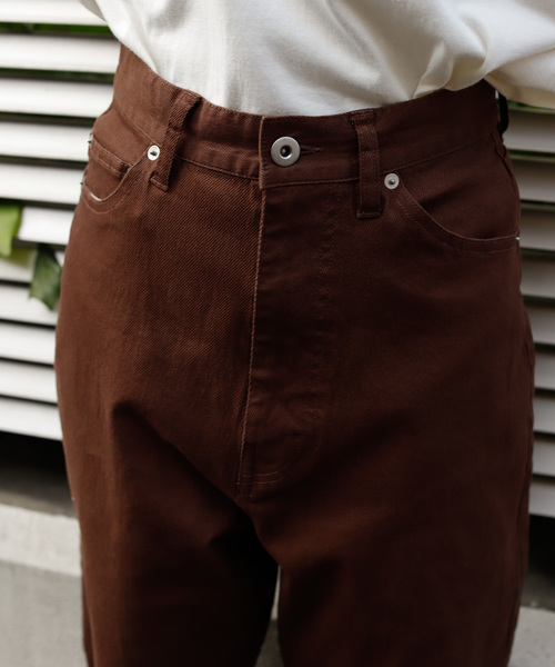 VANNIE U（ヴァニーユー）の「VANNIE U ハイウエストデニムパンツ（デニムパンツ・レディース・ブラック/ネイビー/ブラウン・SMALL/MEDIUM）」の12枚目の写真