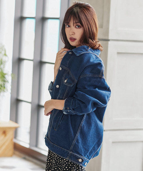 KOBE LETTUCE（コウベレタス）の「ビッグシルエットGジャン デニム