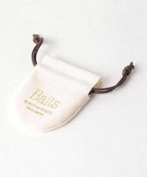 BEAUTY&YOUTH UNITED ARROWS（ビューティーアンドユースユナイテッドアローズ）の「＜BAITS＞ゴールドカラータタキダブルリング＆イヤーカフ（リング・レディース・ゴールド・FREE）」の6枚目の写真