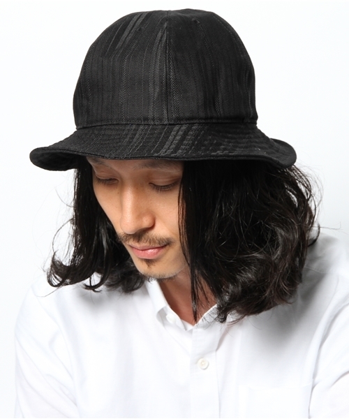 B:MING by BEAMS(ビーミングバイビームス)の「ビーミング by ビームス / SOLID METRO HAT(ハット・メンズ・グレー/ブラック・ONE SIZE)」の7枚目の写真