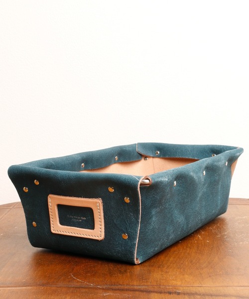 Butler Verner Sails バトラーバーナーセイルズ / Cow hide multi box 牛革マルチボックス / JA-2424（収納グッズ）｜Butler Verner Sails（バトラーヴァーナーセイルス）