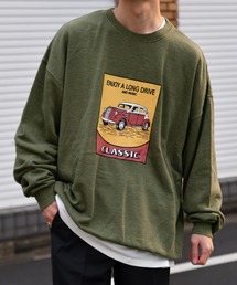 kutir | ピグメントレトロカー裏毛スウェット(スウェット)