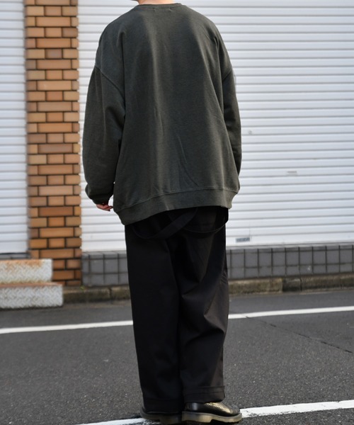 kutir(クティール)の「ピグメントレトロカー裏毛スウェット(スウェット・メンズ・カーキ/チャコールグレー/ライトブラウン・MEDIUM/LARGE/SMALL)」の6枚目の写真