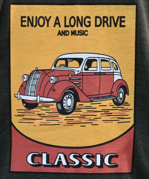 kutir(クティール)の「ピグメントレトロカー裏毛スウェット(スウェット・メンズ・カーキ/チャコールグレー/ライトブラウン・MEDIUM/LARGE/SMALL)」の9枚目の写真