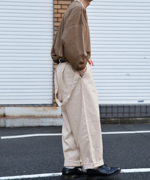 kutir(クティール)の「ピグメントレトロカー裏毛スウェット(スウェット・メンズ・カーキ/チャコールグレー/ライトブラウン・MEDIUM/LARGE/SMALL)」の12枚目の写真