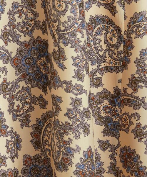 green label relaxing(グリーンレーベルリラクシング)の「FM スカーフプリント キャミワンピース(ワンピース・レディース・ナチュラル/コバルトブルー・FREE)」の3枚目の写真