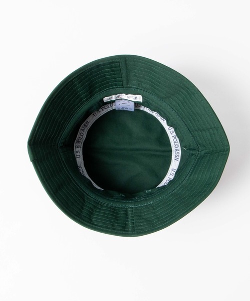 U.S. POLO ASSN.(ユーエスポロアッスン)の「∴WEGO/U.S. POLO ASSN. ワンポイントバケットハット(ハット・レディース・ブラウン/その他1/ベージュ系その他/グリーン/ブラック・FREE)」の10枚目の写真