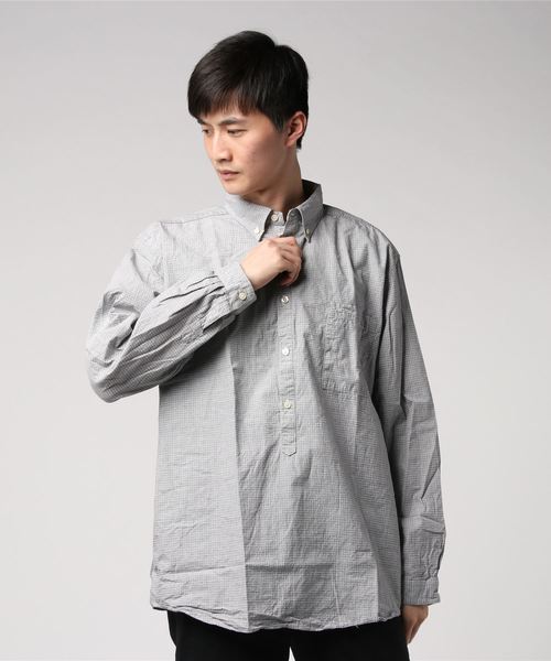 SpinnerBait(スピナーベイト)の「【SPINNER BAIT NAVY LABEL】3021HR(シャツ/ブラウス・メンズ・グレー系その他/ブルー系その他・50/42)」の2枚目の写真