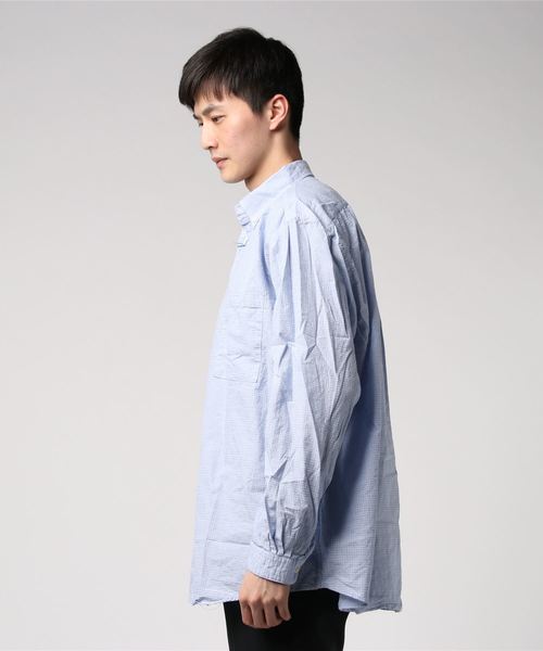 SpinnerBait(スピナーベイト)の「【SPINNER BAIT NAVY LABEL】3021HR(シャツ/ブラウス・メンズ・グレー系その他/ブルー系その他・50/42)」の3枚目の写真