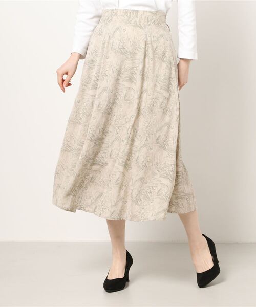 KOBE LETTUCE（コウベレタス）の「マキシ・ミモレ丈2TYPEフレアスカート（スカート・レディース・オフホワイト/ベージュ/ネイビー/ベージュ系その他2/ベージュ系その他3/ピンク系その他2/パープル系その他/ミント/ラベンダー/ピンク系その他/ホワイト系その他/ベージュ系その他/グリーン系その他/ブルー系その他/ブラック系その他/グリーン系その他2/オリーブ/ブルー/ブルー系その他2/ブルー系その他3/グリーン系その他4/ピンク系その他4/ライトブルー/グリーン系その他3/ピンク系その他3・1/2）」の15枚目の写真