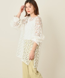 Omekashi | レースオーバーブラウス(シャツ/ブラウス)