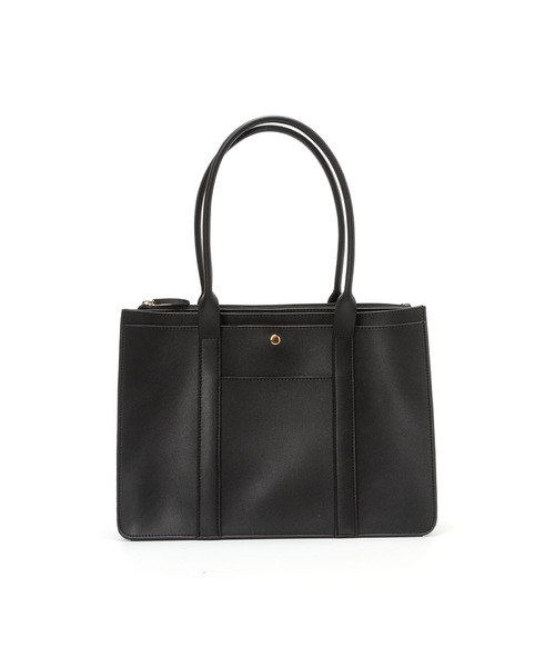 夢展望（ユメテンボウ）の「通勤通学トートバッグ（トートバッグ・レディース・モカ/オフホワイト/ベージュ/ブラック・FREE）」の5枚目の写真