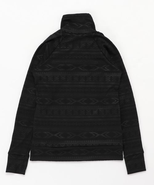 RIKKA FEMME（リッカファーム）の「リッカファム M184 長袖ラッシュガード（ラッシュガード・レディース・ホワイト/チャコールグレー/ブラック・M/L/S）」の4枚目の写真