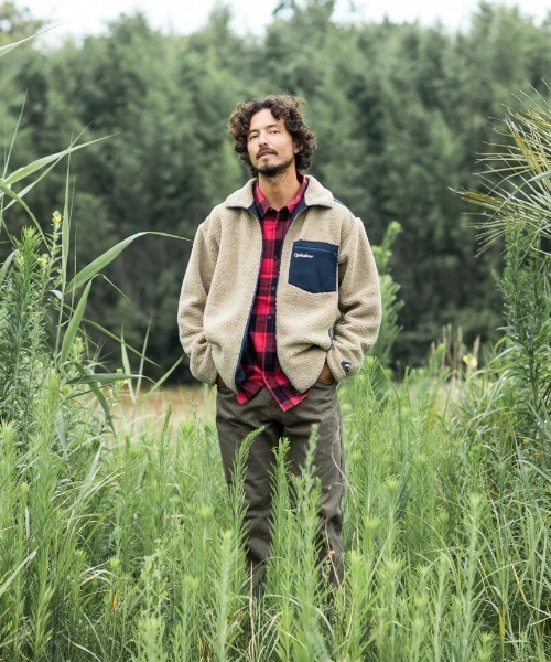 Quiksilver（クイックシルバー）の「CLASSIC BOA STAND/クイックシルバー ボア ジップアップ もこもこ（スウェット・メンズ・ネイビー/ブルー系その他/ブラウン/ベージュ・LARGE/MEDIUM/X-LARGE/SMALL/XX-LARGE）」の7枚目の写真
