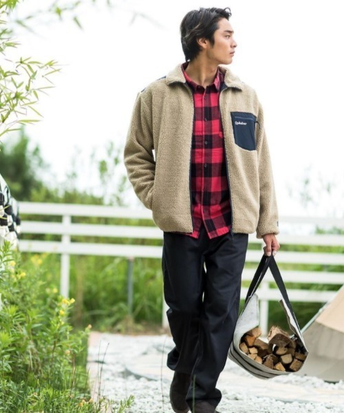 Quiksilver（クイックシルバー）の「CLASSIC BOA STAND/クイックシルバー ボア ジップアップ もこもこ（スウェット・メンズ・ネイビー/ブルー系その他/ブラウン/ベージュ・LARGE/MEDIUM/X-LARGE/SMALL/XX-LARGE）」の6枚目の写真