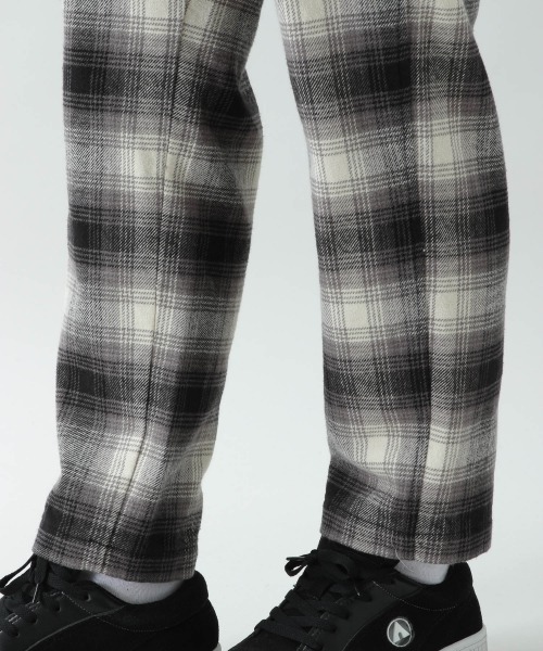 RAGEBLUE（レイジブルー）の「起毛チェックイージーパンツ/898134（スラックス・メンズ・グレー/ピンク・MEDIUM/LARGE）」の13枚目の写真