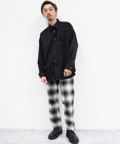 RAGEBLUE（レイジブルー）の「起毛チェックイージーパンツ/898134（スラックス・メンズ・グレー/ピンク・MEDIUM/LARGE）」の20枚目の写真